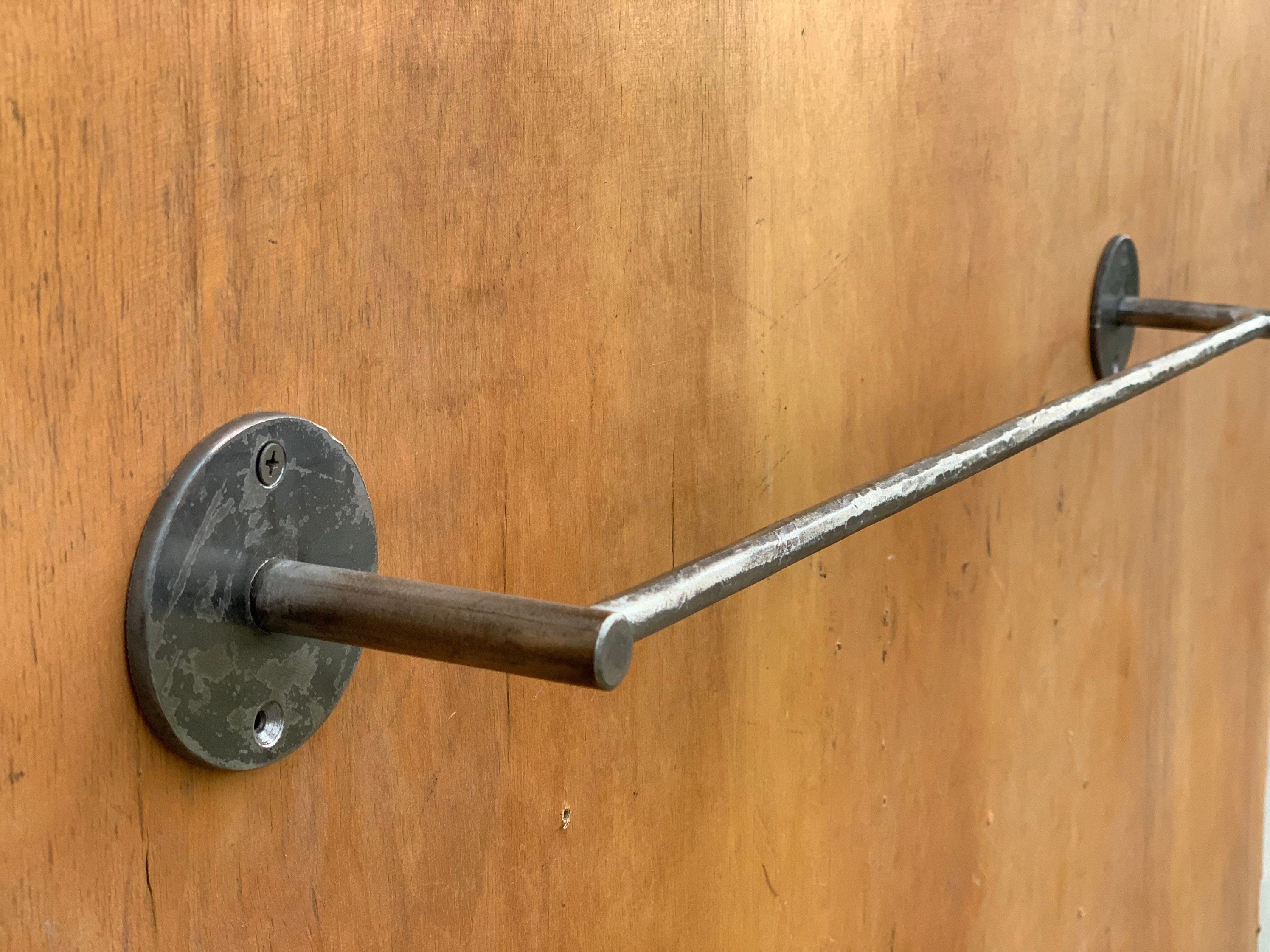 Modern farmhouse 4 piece bathroom hardware set. Towel bar. Etsy