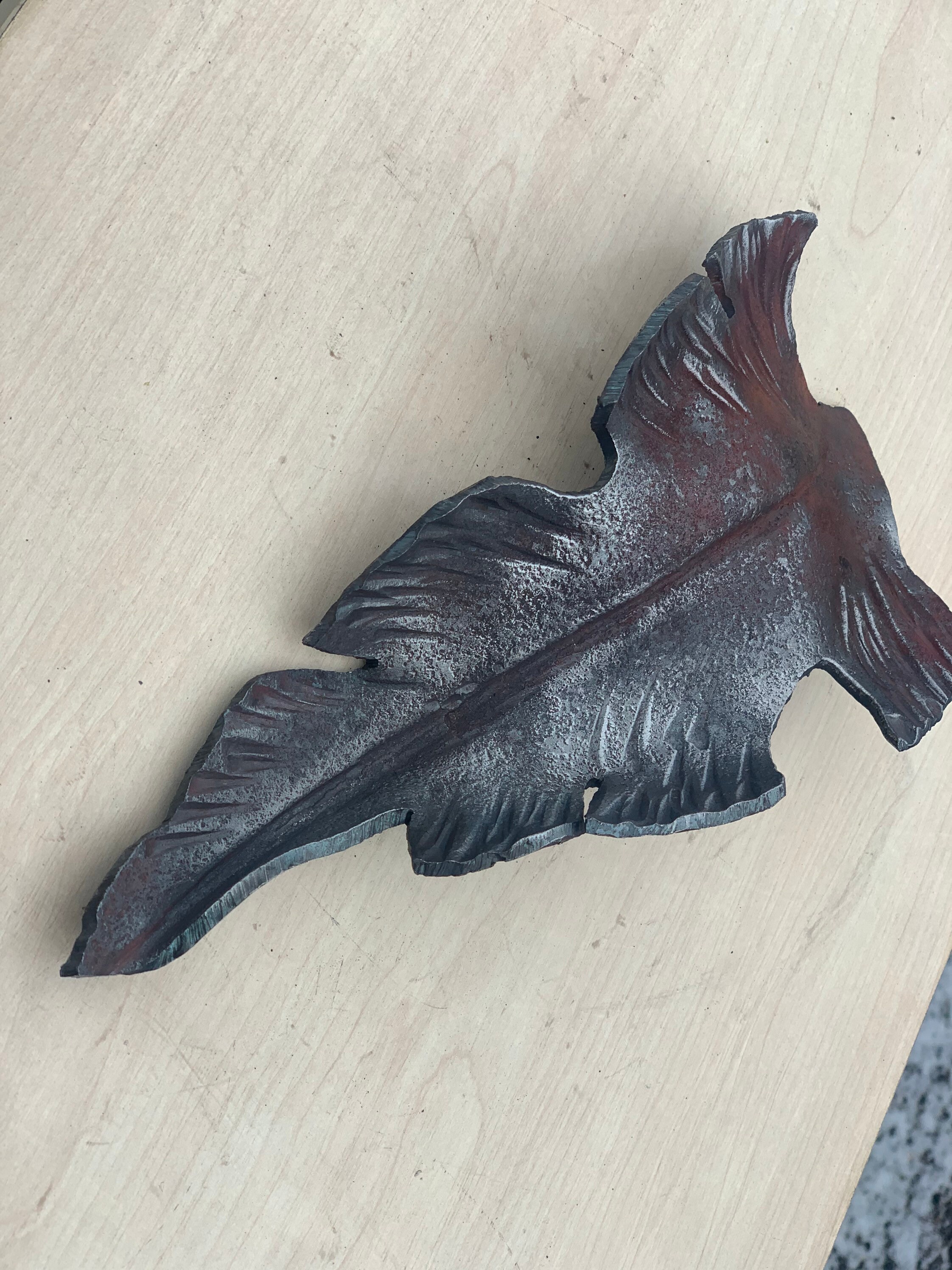 Set of 5 Hand Forged Leaves. Big Acanthus Leaves. Forged - Etsy