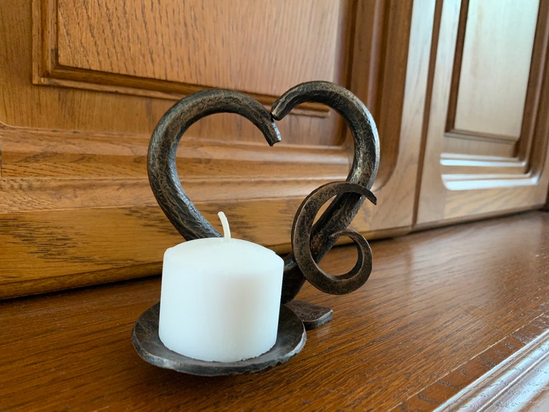 Anniversary gift. Candle holder. 6th anniversary gift. Gift for her. Next day shipping. image 4