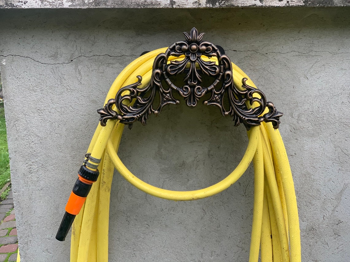 Garden Hose Holder. Garden Decor. Etsy