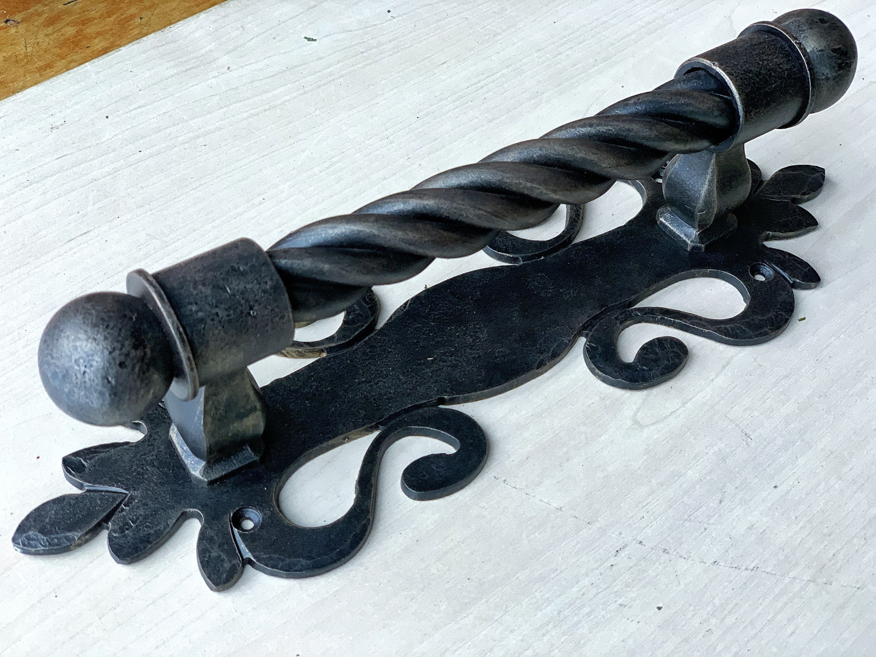 New Model. Massive Iron Door Handle. Rustic Door Decor. Etsy Canada