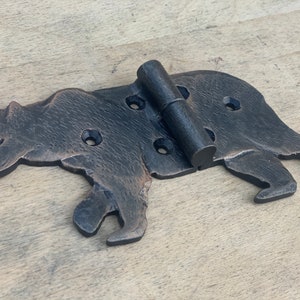 6 inches Door hinges. Gate hinges. Shutter hinges. Antique door. Door hardware. Gate decor. Bear hinges.