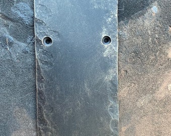 18” x 5”   Tall door push plate. Door kick plates. Hand forged push plates.
