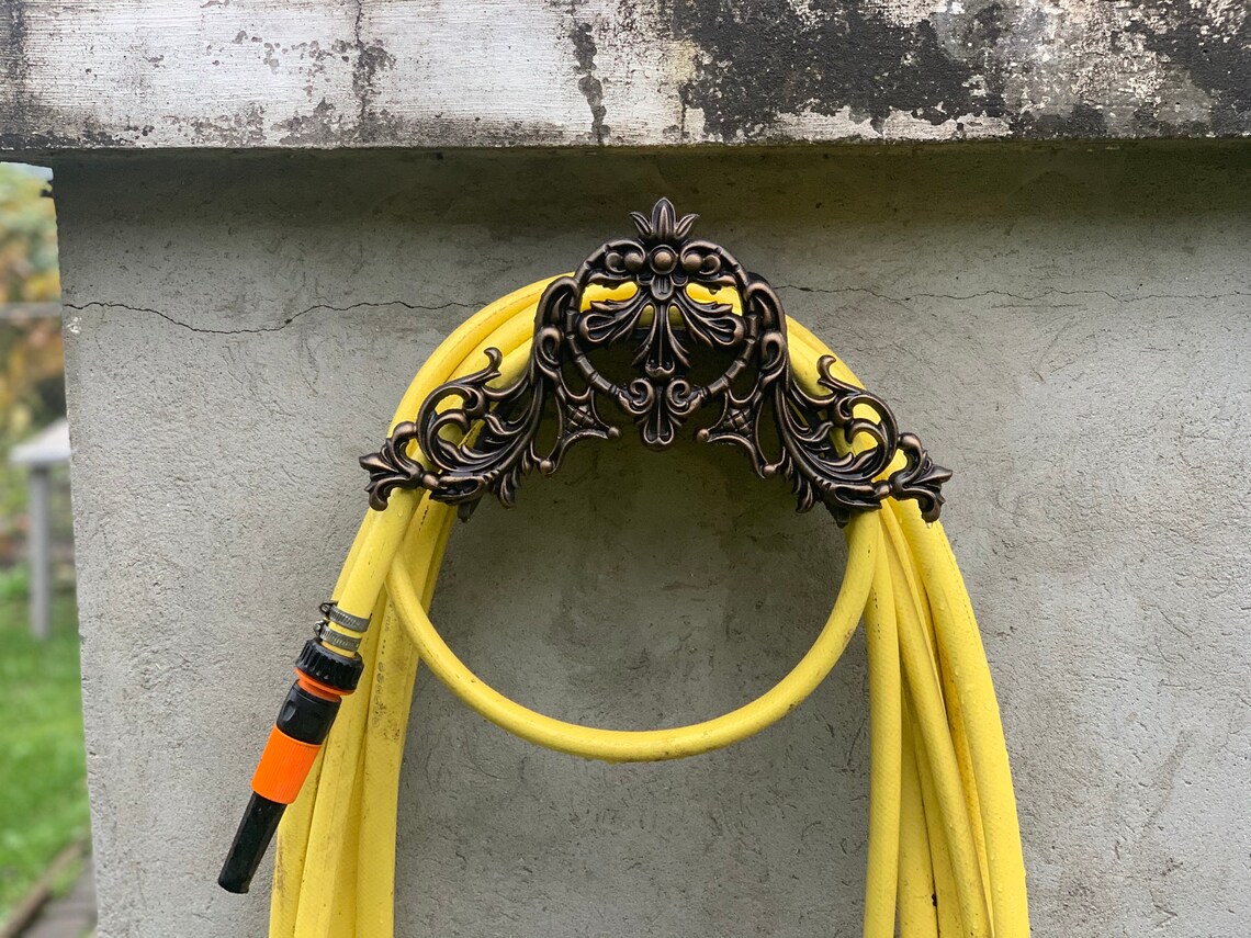 Garden Hose Holder. Garden Decor. Etsy