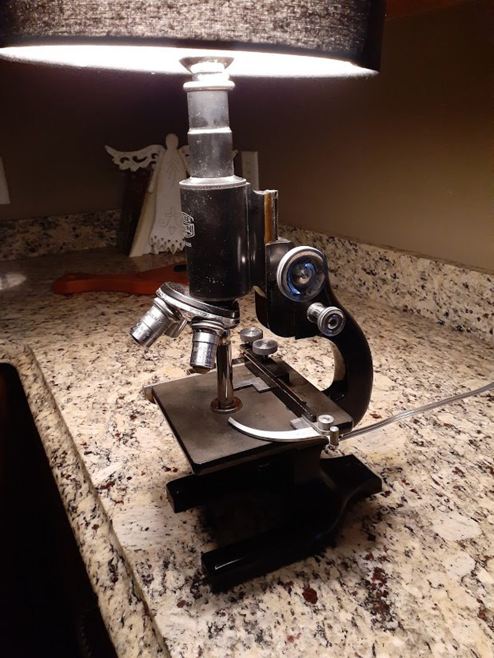 Microscope Lamp Desk Lamp Lamp of Science Etsy