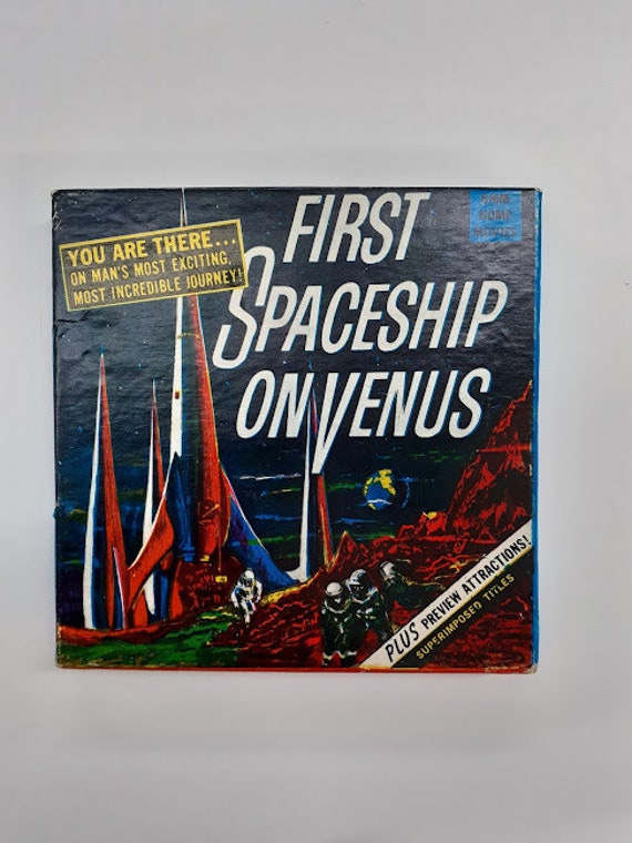 Classic Sci Fi Movie first Spaceship on Venus - Etsy Classic Sci Fi Movie first Spaceship on Venus - Etsy