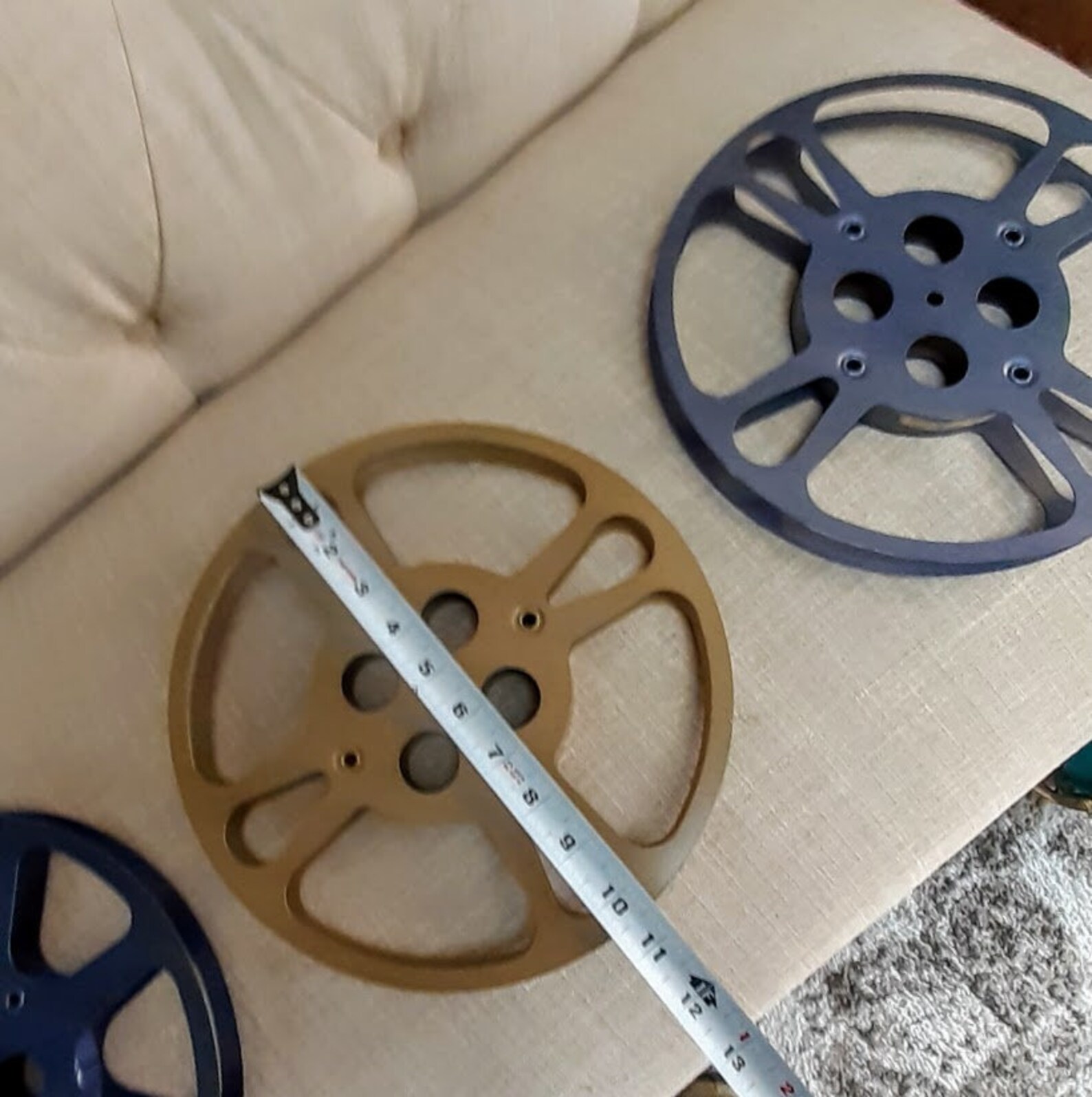 Vintage Movie Reels Metal Film Reels 16mm Film Reels Etsy