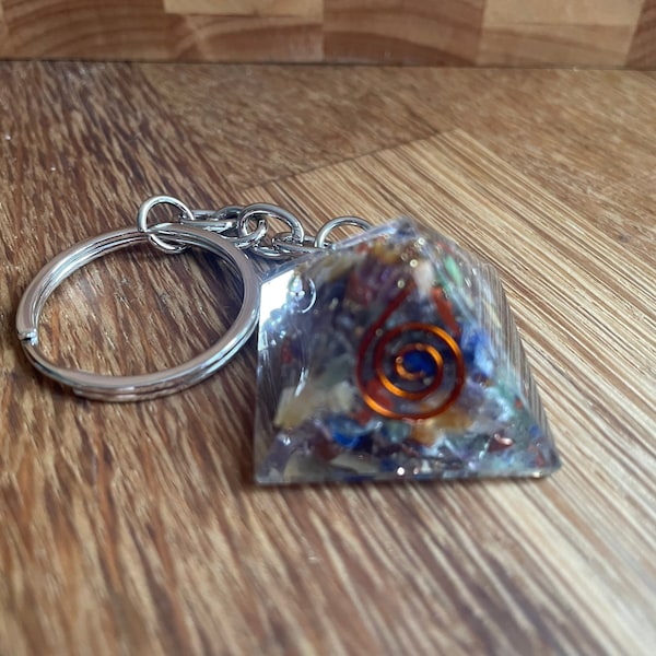 Mini orgonite keyring