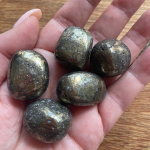 Chalcopyrite tumble