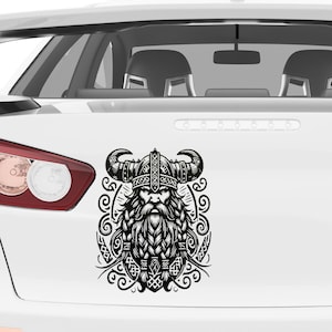 1 Piece decal - VIKING, ODIN, VINYL