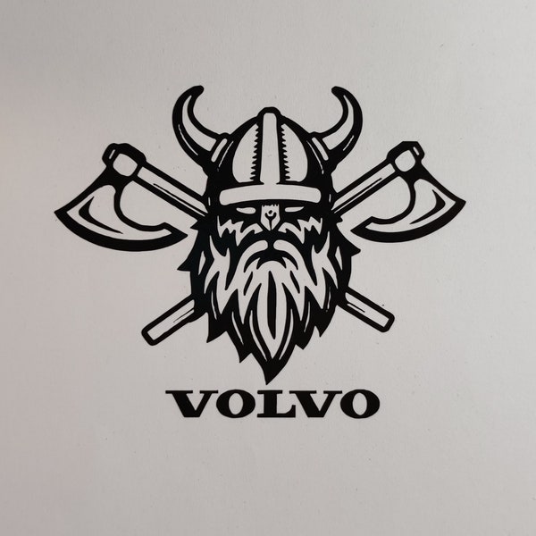 2x Viking , HIGH QUALITY VINYL logo stickers