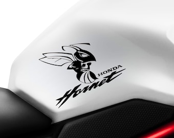 Calcomanía de vinilo para motocicleta izquierda/derecha HORNET