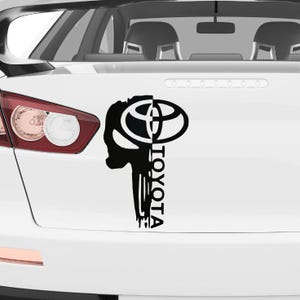 CAR Skull emblem, VINYL stickers