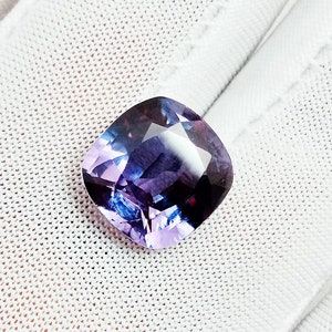 Alexandrite Stone Loose Square Cushion Color Change June Birthstone For Your Personalized Jewelry Making