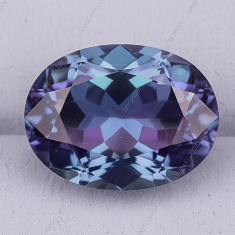 6x8 Alexandrite Ring - Etsy