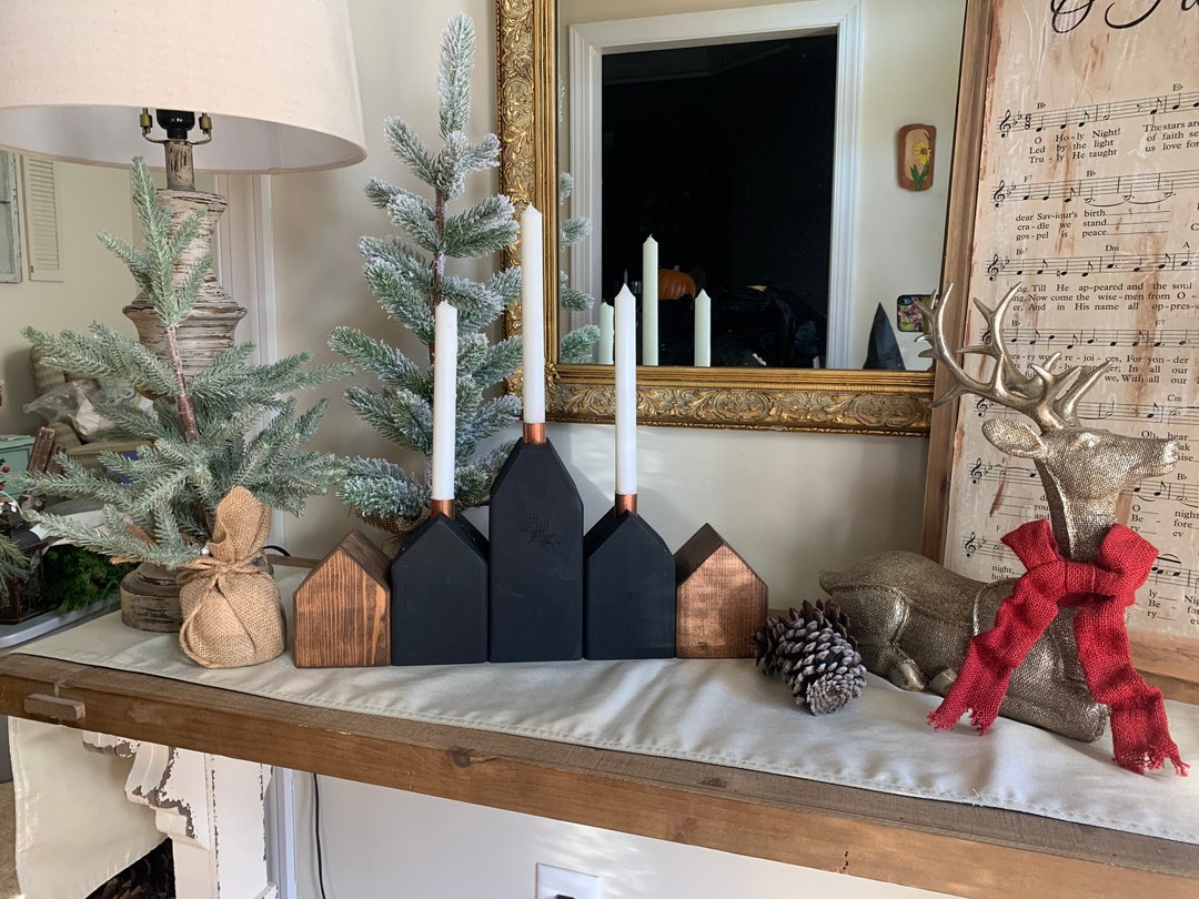 Wooden Advent Calendar Advent Calendar Holders Taper Candle Holder