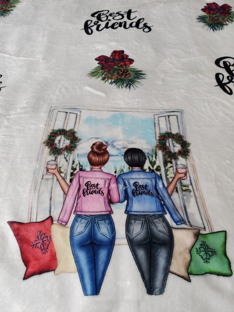 Best friend throw shops blanket | throw blanket | best friend blanket