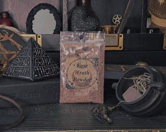 Ease Wrath Powder - Magical Powders and Herbal Blends, Magic, Witchcraft, Voodoo, Hoodoo, Rituals