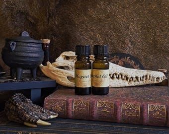 Magnet Oil - Spiritual / Ritual Oil, Voodoo, Hoodoo, Witchcraft, Magnet, Attract, Santeria, Luck