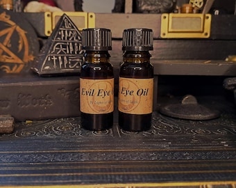 Evil Eye Oil - Spiritual/Ritual Oil, Voodoo, Hoodoo, Witchcraft