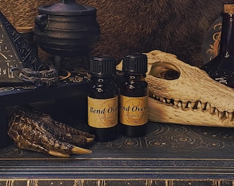 Bend Over Oil by Lights of Lilith - Spiritual / Ritual Oil, Voodoo, Hoodoo, Witchcraft, Cursing, Hexing, Dominating