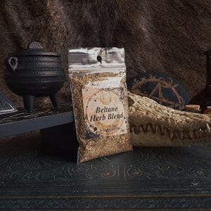 Beltane Herb Blend - Magical Powders and Herbal Blends, Magic, Witchcraft, Wicca, Pagan, Rituals, Wheel of the Year, Incense
