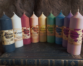 Wax Play Candles - Unscented Candles, Soy Blend, Horror Theme