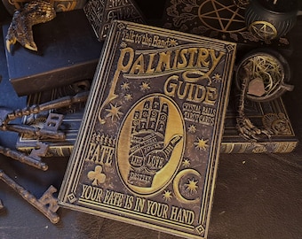 Palmisty Book Candle - Magic, Altar, Rituals Tools, Witchcraft, Handmade, Candle Magic