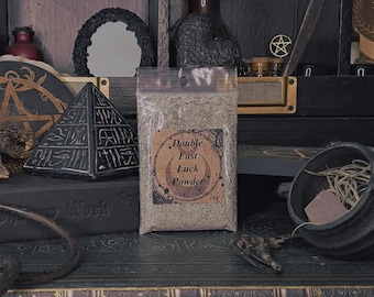 Double Fast Luck Powder - Magical Powders and Herbal Blends, Magic, Witchcraft, Voodoo, Hoodoo, Rituals