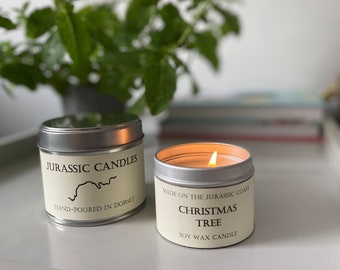 Christmas Tree Scented Soy Wax Candle
