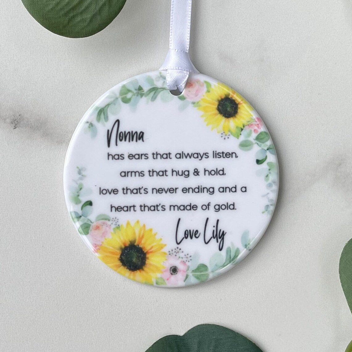 Cuore Personalizzato 1-6 Fiori Di Nasca Acquerellati Coperta Morbida Con Nomi Regalo Di Natale E Compleanno Per Mamma Nonna - CALLIE - Foto 7