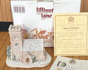 1996 Lilliput Lane -home for the Holidays -limited Edition #0013