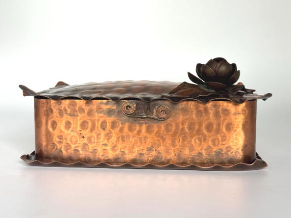 Gregorian Copper Hand Hammered Solid Copper Jewel… - image 2