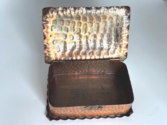 Gregorian Copper Hand Hammered Solid Copper Jewel… - image 6