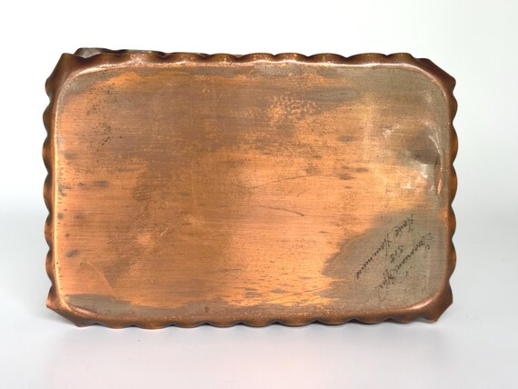Gregorian Copper Hand Hammered Solid Copper Jewel… - image 7