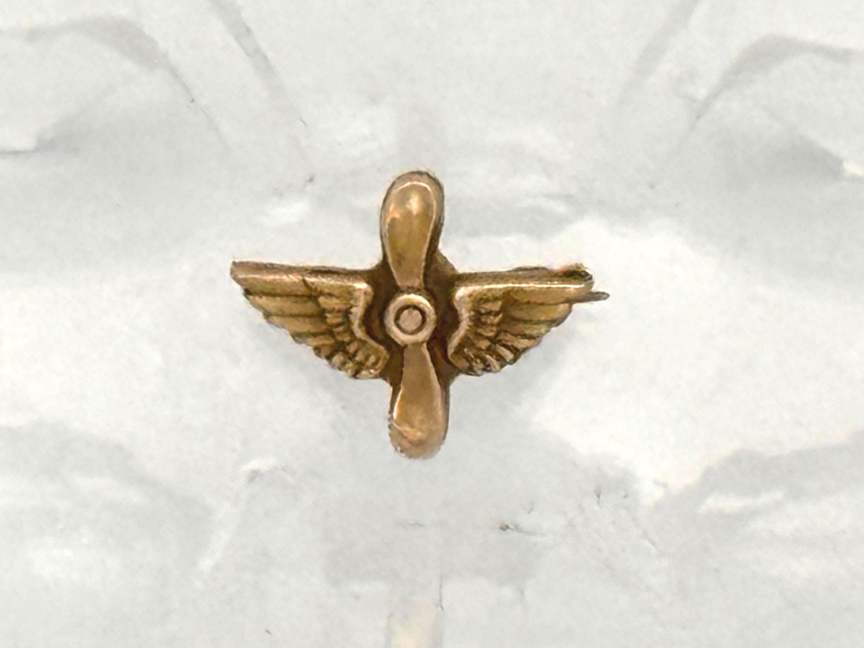 Vintage WWII 10K Gold Army Air Forces Wings Pin Sweetheart Aviation ...