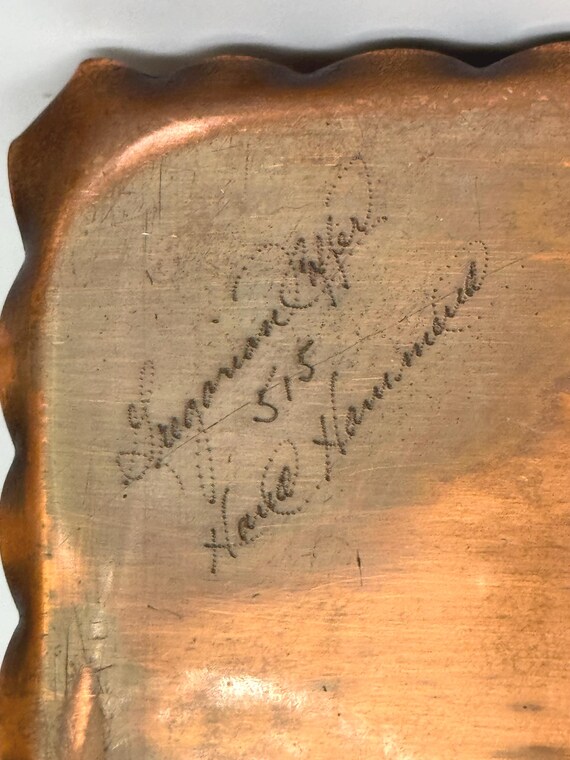 Gregorian Copper Hand Hammered Solid Copper Jewel… - image 8