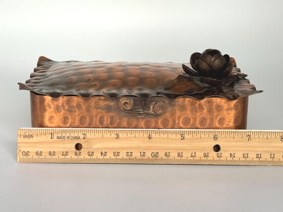 Gregorian Copper Hand Hammered Solid Copper Jewel… - image 9