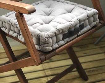 Seat cushion 40/40 cm cotton