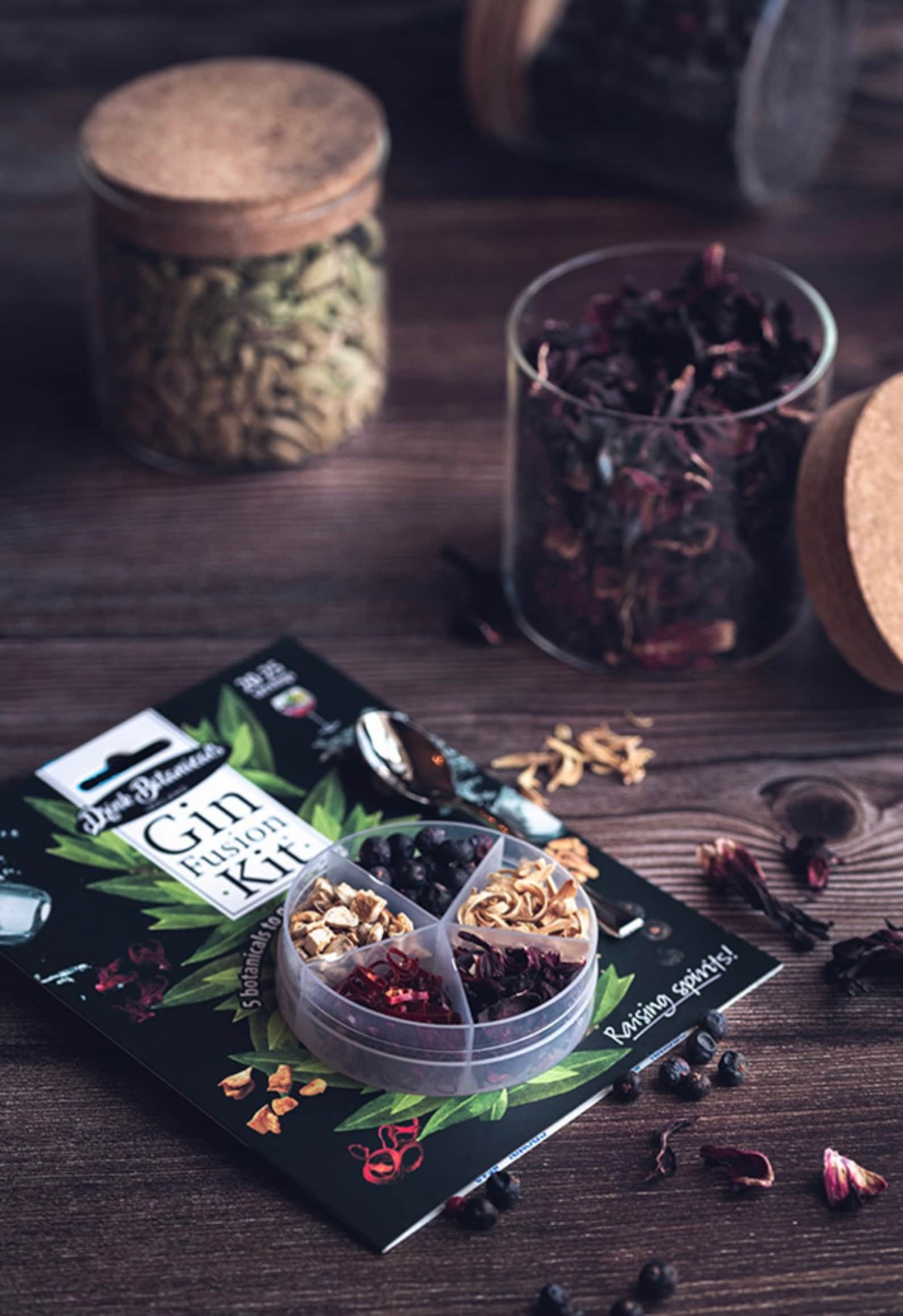 Gin Fusion Kit Gin and Tonic Botanicals Gin Garnish Gin Spice Kit Etsy