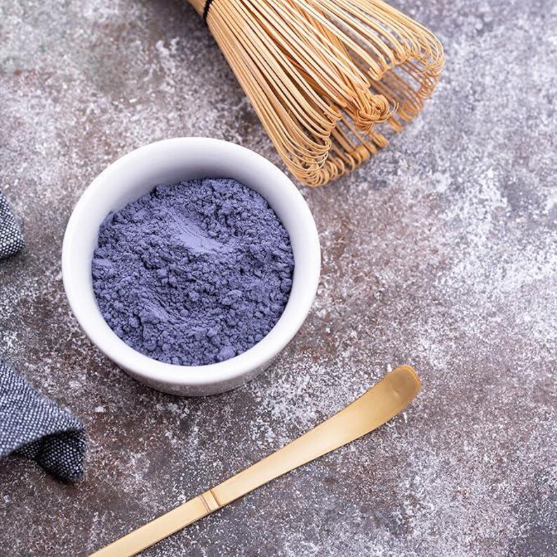 Drink Botanicals Premium Grade Blue Matcha Powder. Blue Matcha Coffee Latte, Tea, Baking Blue Food Coloring. 45+Servings, 45 Grams,1.058 Oz image 3
