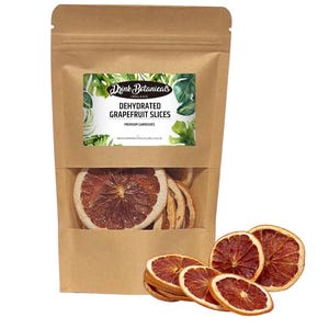 Dehydrated Dried Grapefruit Slices | 100% Natural | 15+ Servings | Perfect for Cocktails, Baking, Tea, Cakes, Wreaths | Gluten-Free | 40Gram