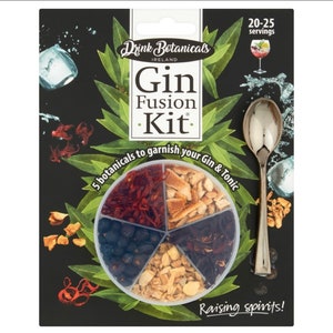 Gin Fusion Kit | Makes 15+Gins | Premium Gin & Tonic Garnishes | Gin Spice Kit | Ideal Gift for Gin Lovers | Drink Botanicals Ireland
