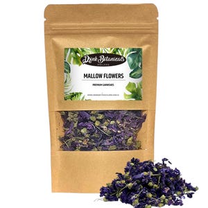 Drink Botanicals Ireland Dried Hibiscus Petals | 100% Natural, Non-GMO, Vegan | For Cocktails, Tea, Decorations, Soap Making | 40g