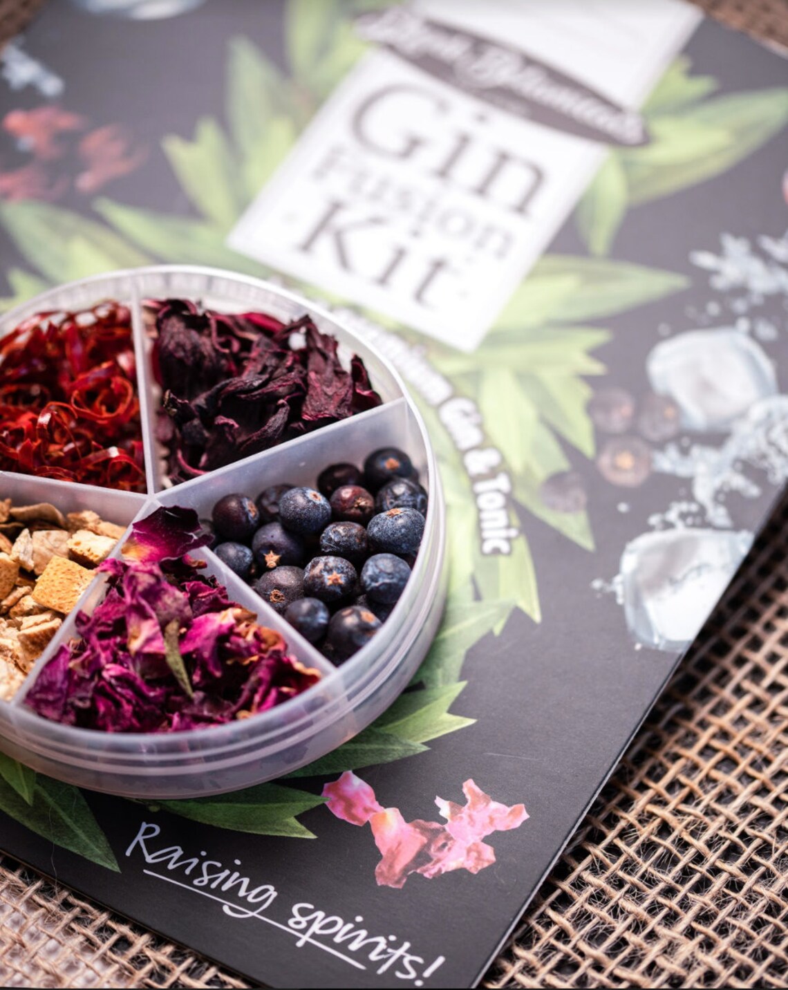 Gin Fusion Kit Gin and Tonic Botanicals Gin Garnish Gin Etsy