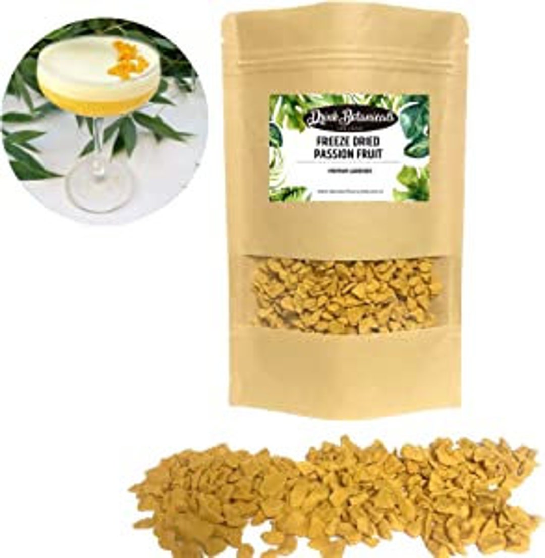 Freeze Dried Passion Fruit Crumble Pieces 40 Servings Passionfruit for