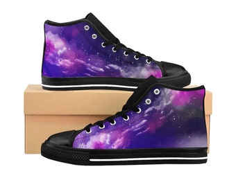 purple high tops