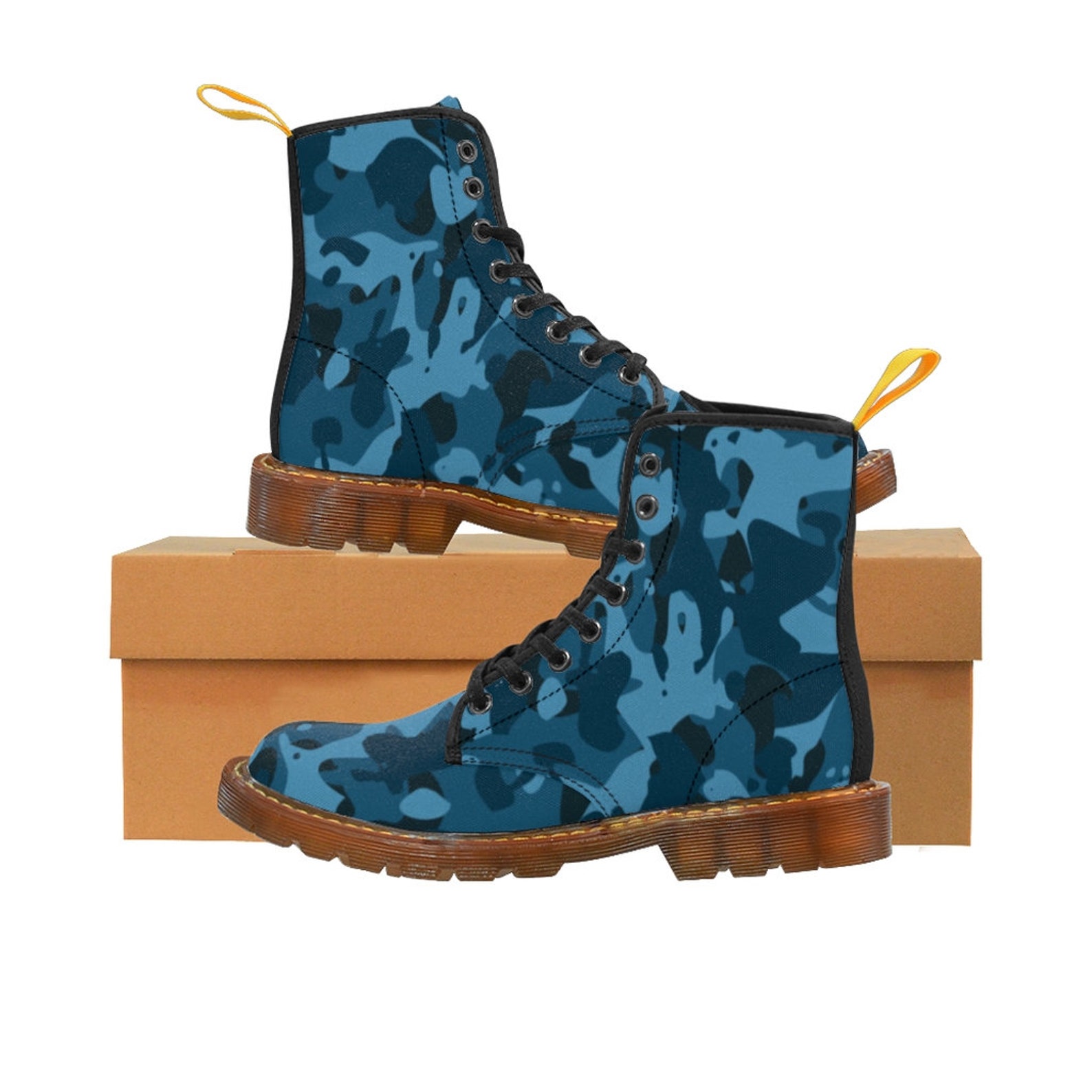 Cool Military Men's Canvas BootsMilitary Hiking Etsy