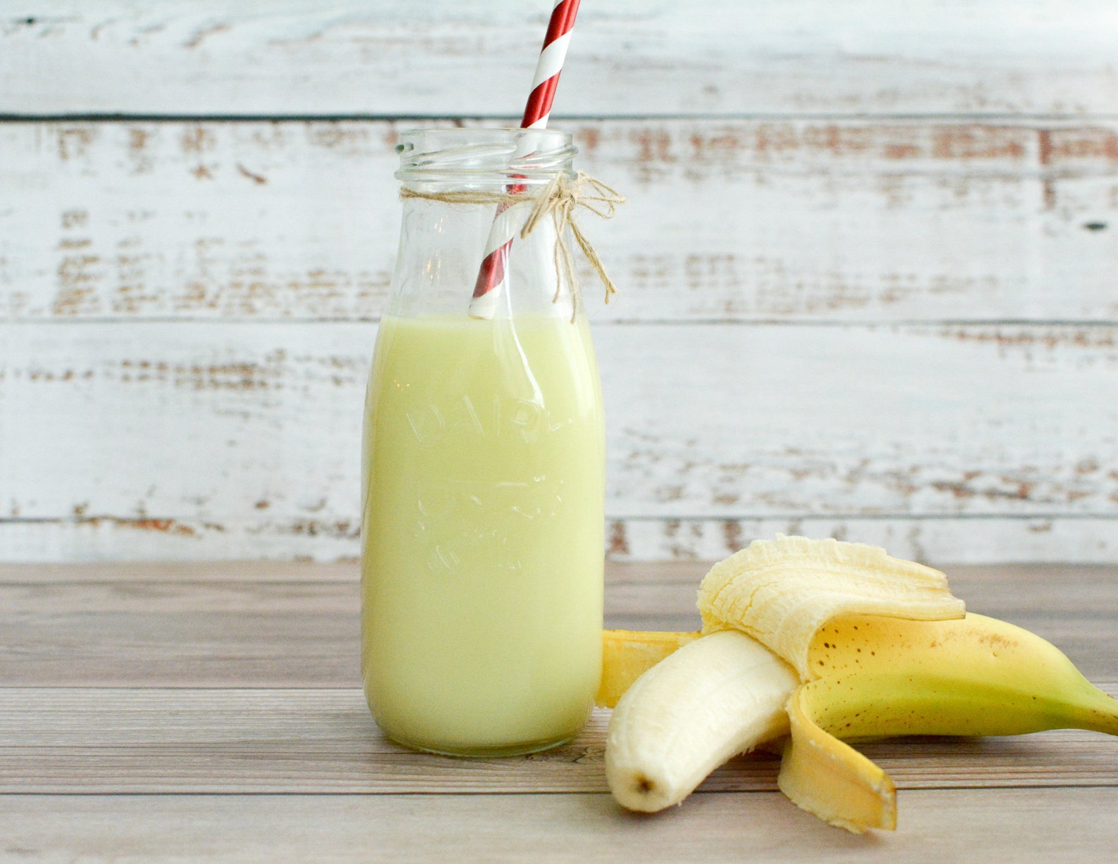 Banana Milk Candle Coconut Wax Candle Milk Bottle Candle | Etsy