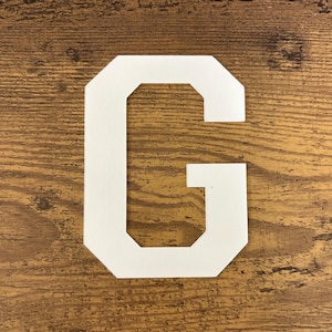 Letter Stencil 'G' / English Alphabet Stencils / DIY